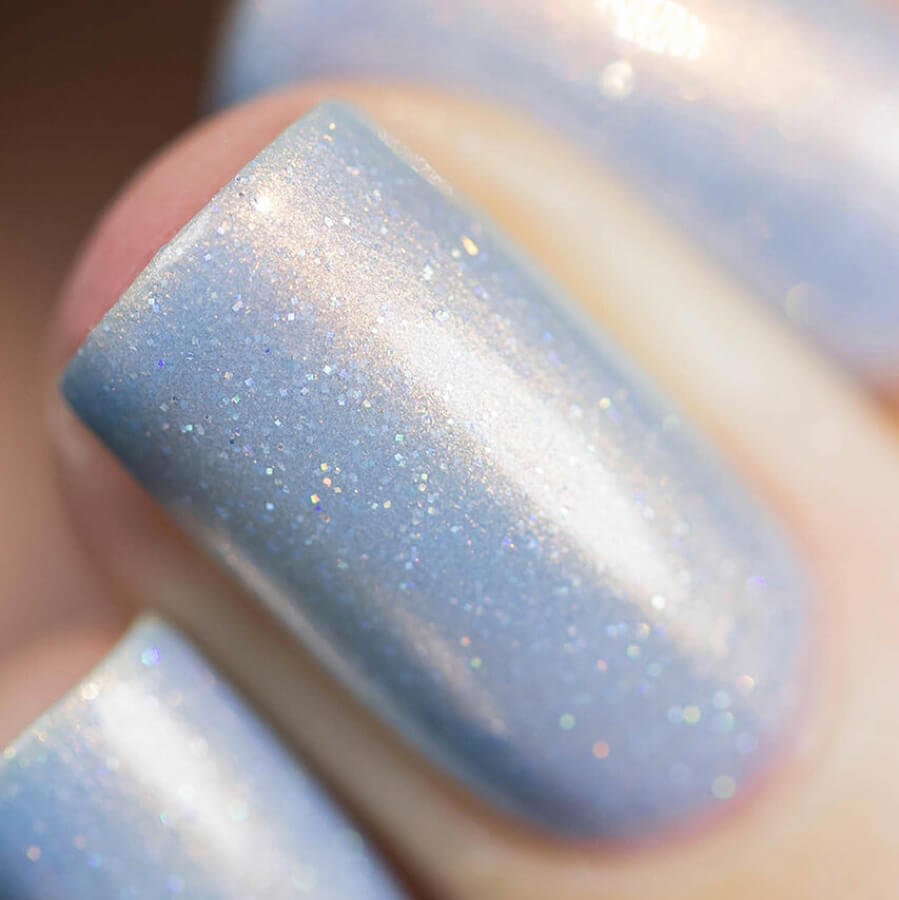 Sparkle Light Blue Polish